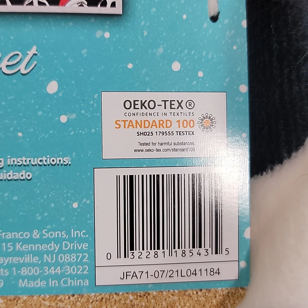 Disney Nightmare Before Christmas Sherpa Full/Queen Blanket